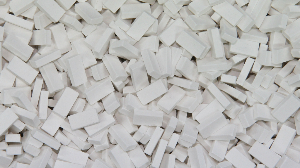 Juweela 23004 Ziegel (RF) weiß, 1000x (Miniatur)