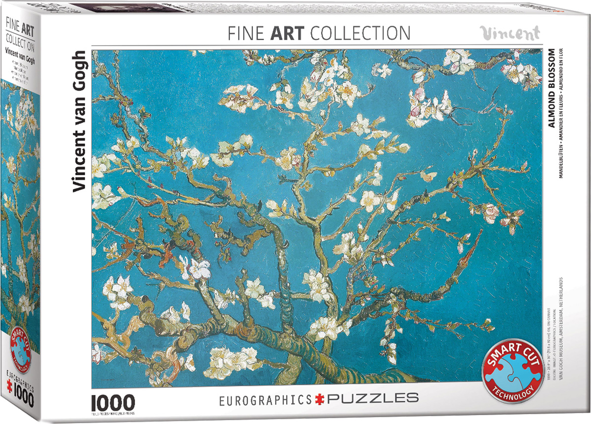 EUROGRAPHICS 6000-0153 Mandelblüten Vincent van Gogh 1000 Teile Puzzle NEU