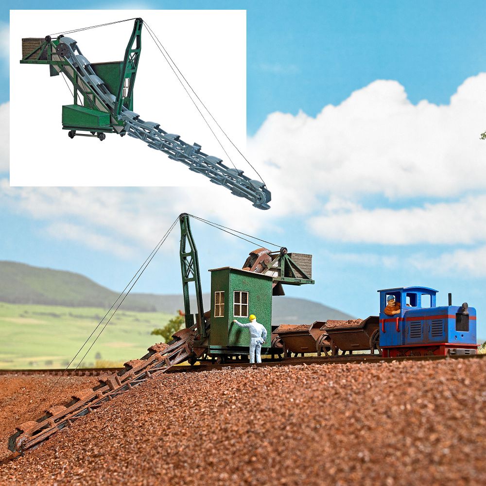 Busch 12379 Eimerkettenbagger 1:87 Spur H0f Bausatz Neu OVP