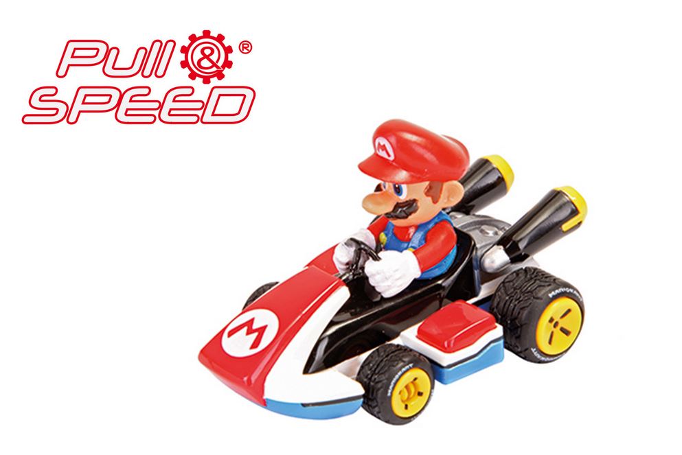 Carrera 17316 Pull & Speed MARIO KART 8 Mario 1:43 Neu OVP