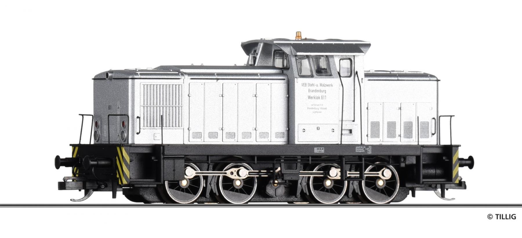 Tillig 96331 Werklok VEB Stahl- und Walzwerk Brandenburg Spur TT
