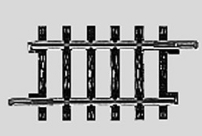 Märklin 2202 Gerades Gleis - 45 mm - Spur H0 - Neu