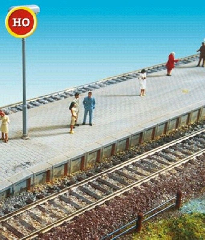 Brawa 2869 Bahnsteigkanten 1:87 Spur H0 Bausatz Neu OVP