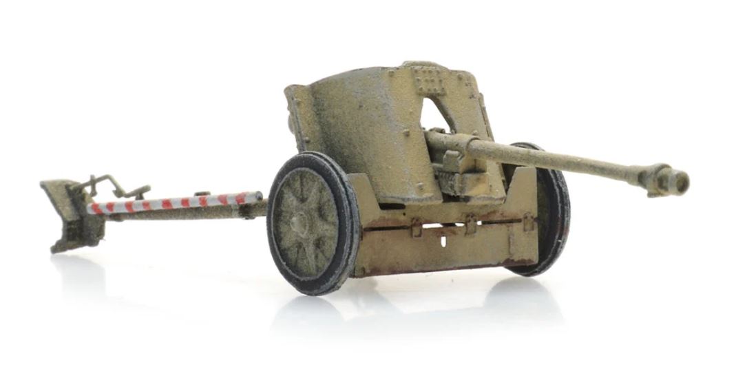 Artitec 6870510 Wehrmacht 50mm PAK 38 Afrika 1:87 Spur H0 Neu
