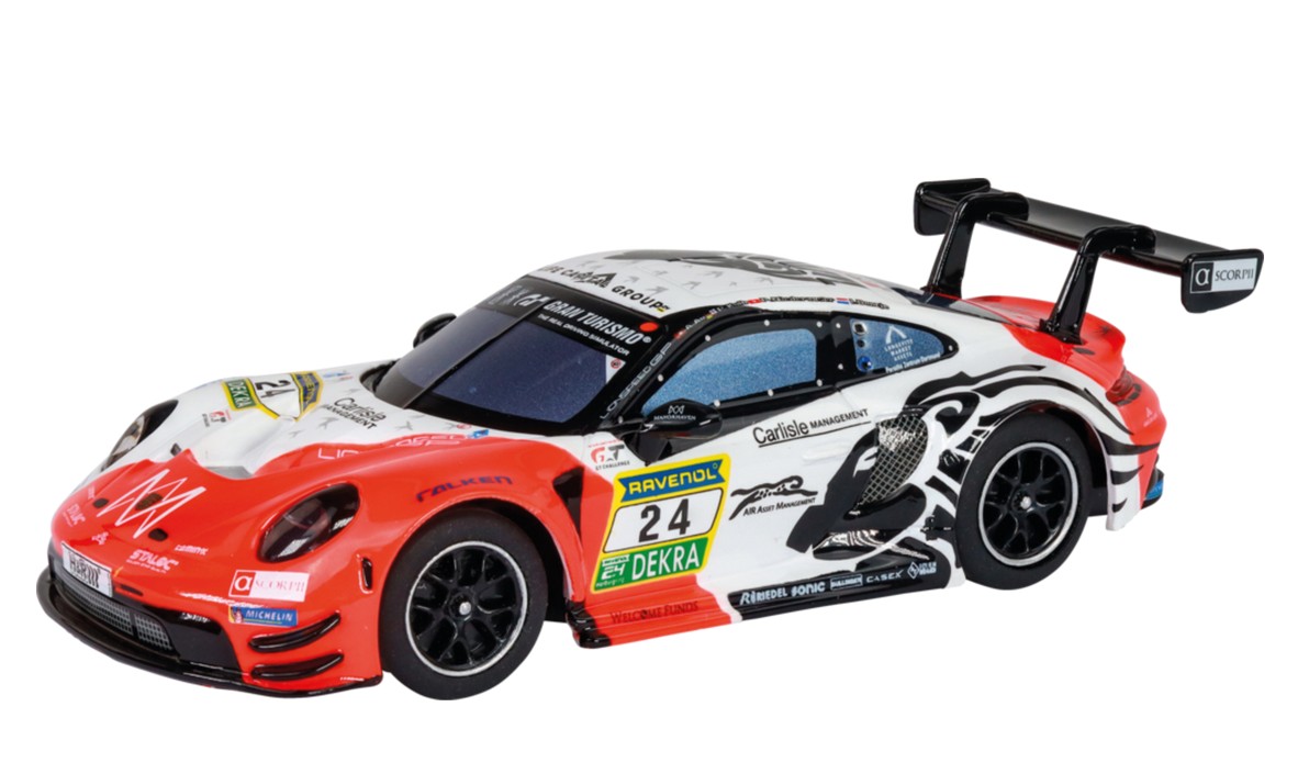 Carrera 50051009 Porsche 911 GT3 R "Lionspeed GP, No.24" Hybrid Neu 1:50