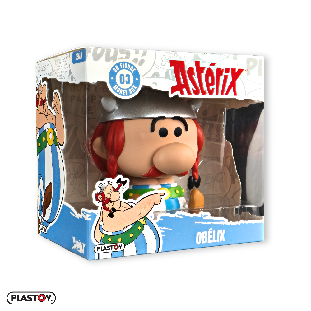 Plastoy 80249 Obelix Spardose 13,5 cm Neu OVP
