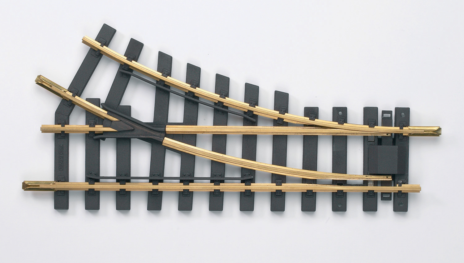 Piko 35221 Weiche G-WRR1 rechts Winkel 30° 1:22,5 Spur G NEU