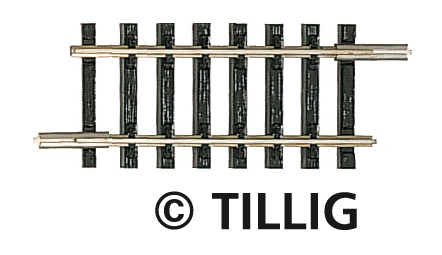 Tillig 83105 Gerades Gleis 43 mm 1:120 Spur TT Neu