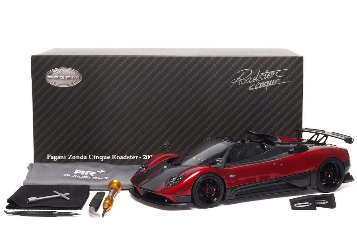 Almost Real 850612001 PAGANI ZONDA CINQUE ROADSTER 2009 1:18 Neu