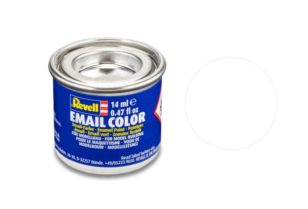 Revell 32105 Email Color weiß matt RAL 9001 14 ml-Dose Neu