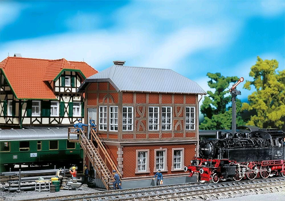 Faller 120121 Stellwerk 1:87 Spur H0 Bausatz Neu OVP