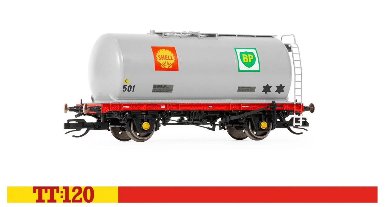 Hornby TT6034 Shell BP - TTA 35T - '501' Tank Wagon 1:120 Spur TT
