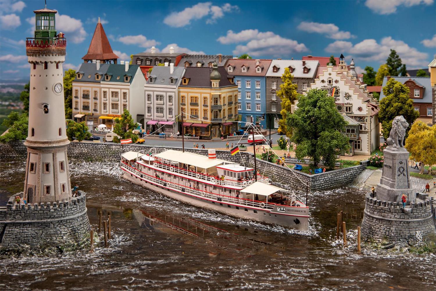 Faller 222415 Fahrgastschiff Oesterreich 1:160 Spur N Bausatz Neu