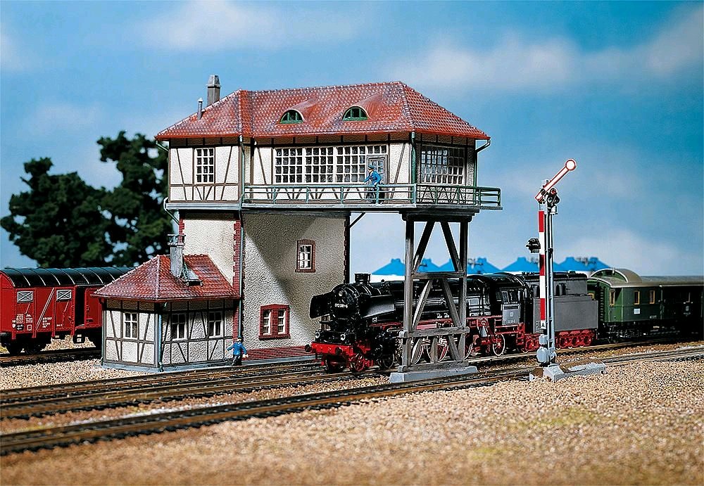Faller 120125 Reiterstellwerk 1:87 Spur H0 Bausatz Neu OVP