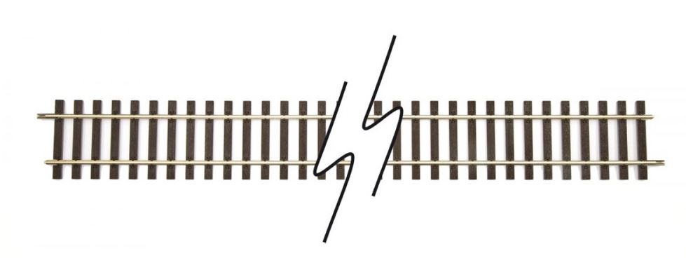 Lenz 45014 Gleis flexibel Länge 914,40 mm 1:45 Spur 0 Neu