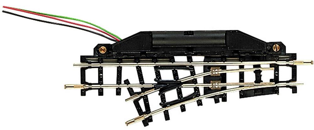 Roco 32401 Feldbahnweiche links mit elektrischem Antrieb Spur H0e