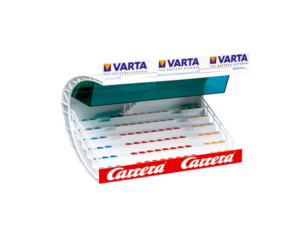 Carrera 20021100 Tribüne 124/132 Evolution Strecken Zubehör NEU OVP