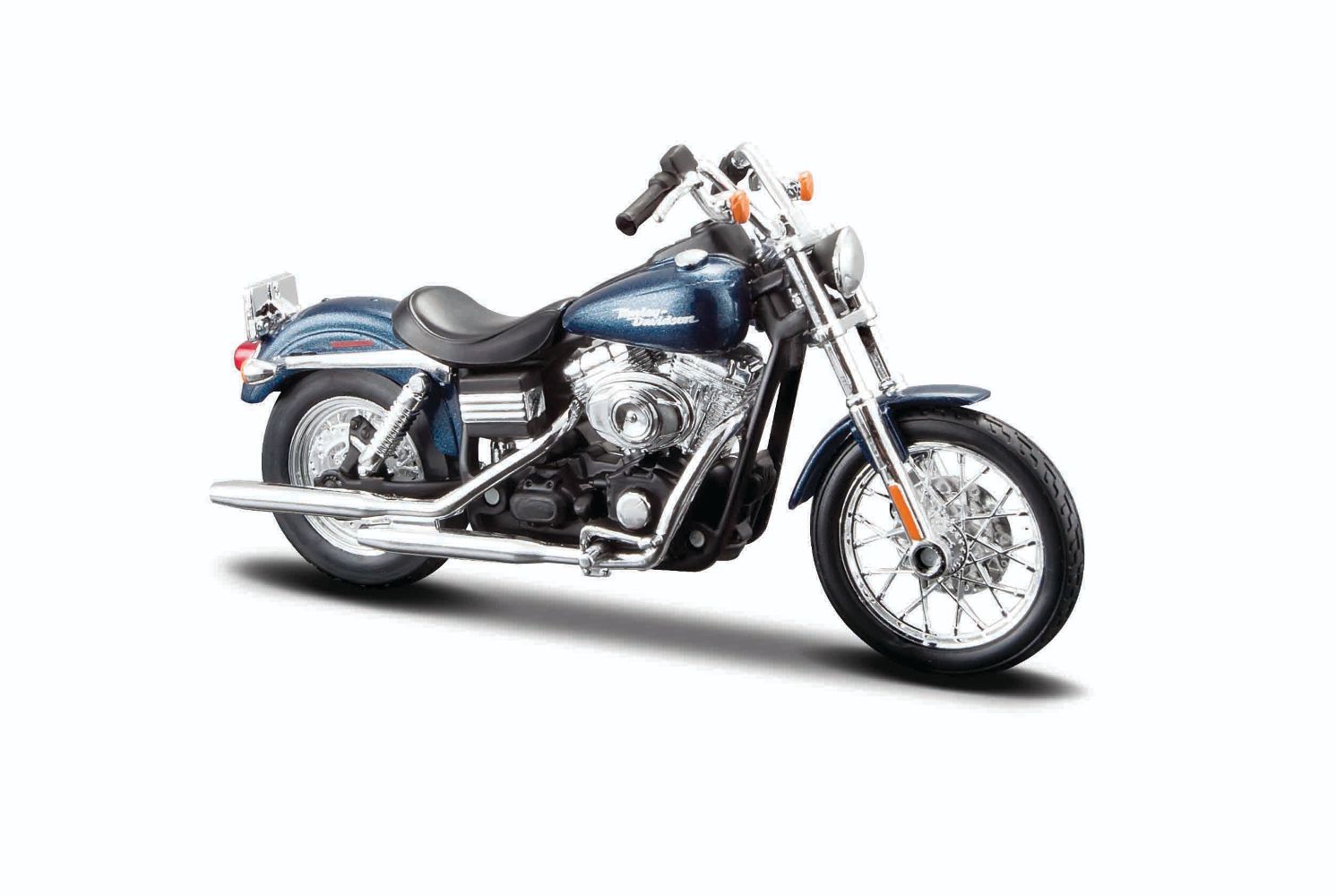 Maisto 32325 Harley-Davidson FXDBI Dyna Street Bob '06 blau 1:12