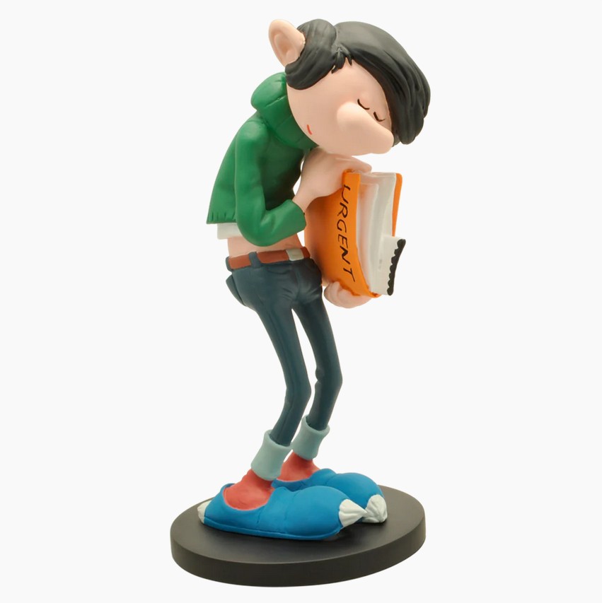 Plastoy 00311 Gaston mit dringender Akte 16,5 cm NEU OVP Figur