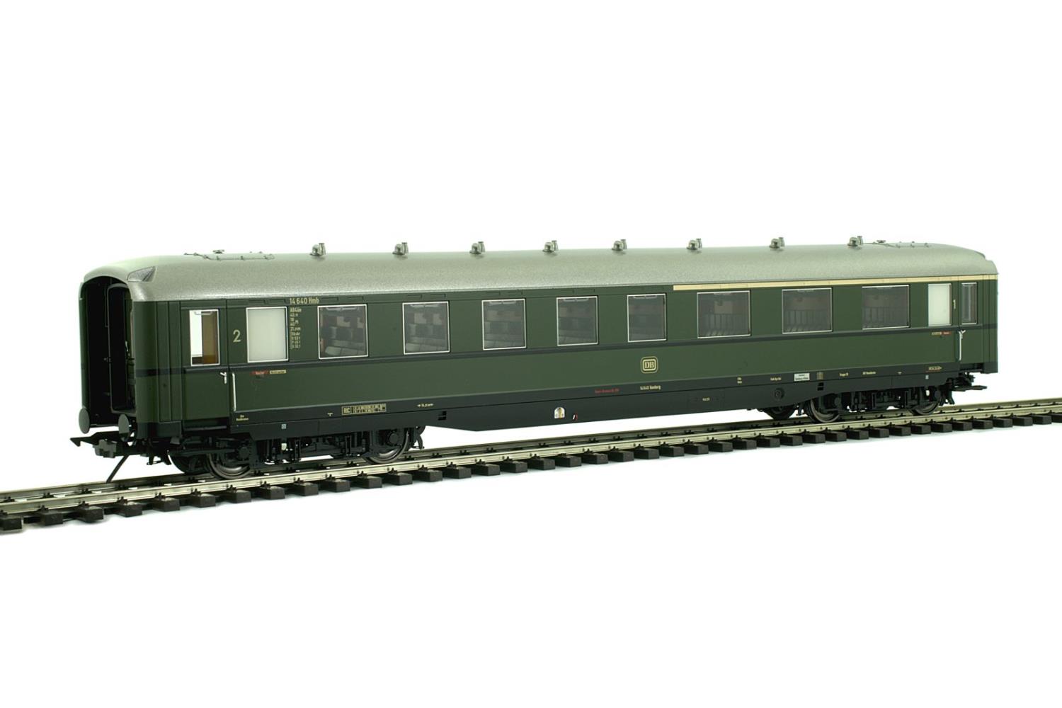 Lenz 41263-02 Schürzenwagen BC4ü-39 1./2.Klasse DB 1:45 Spur 0