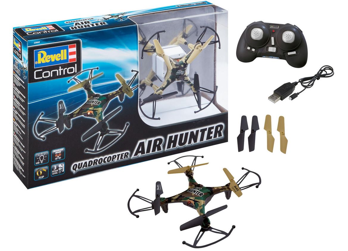 Revell 23860 RC Quadrocopter "Air Hunter" Ferngesteuerte Drohne