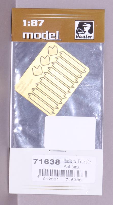 Tillig 71638 Hauler radierte Teile für Antitank - 1:87