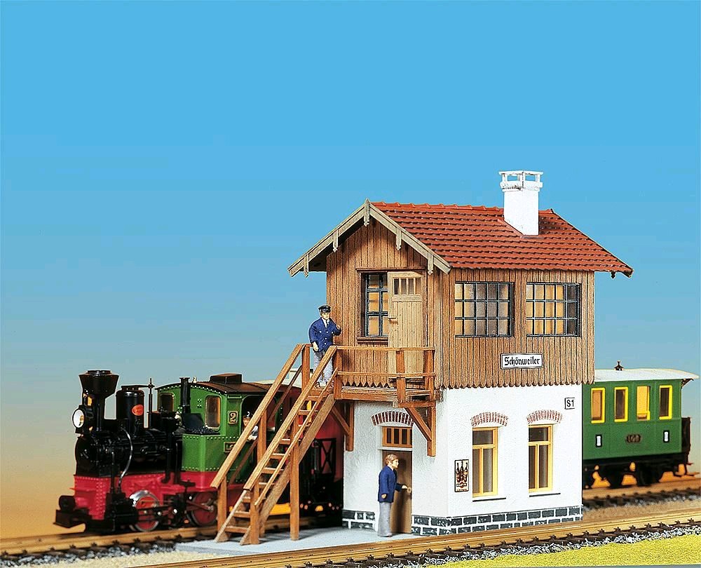Pola 330914 Stellwerk Schönweiler 1:22,5 Spur G Bausatz Neu OVP