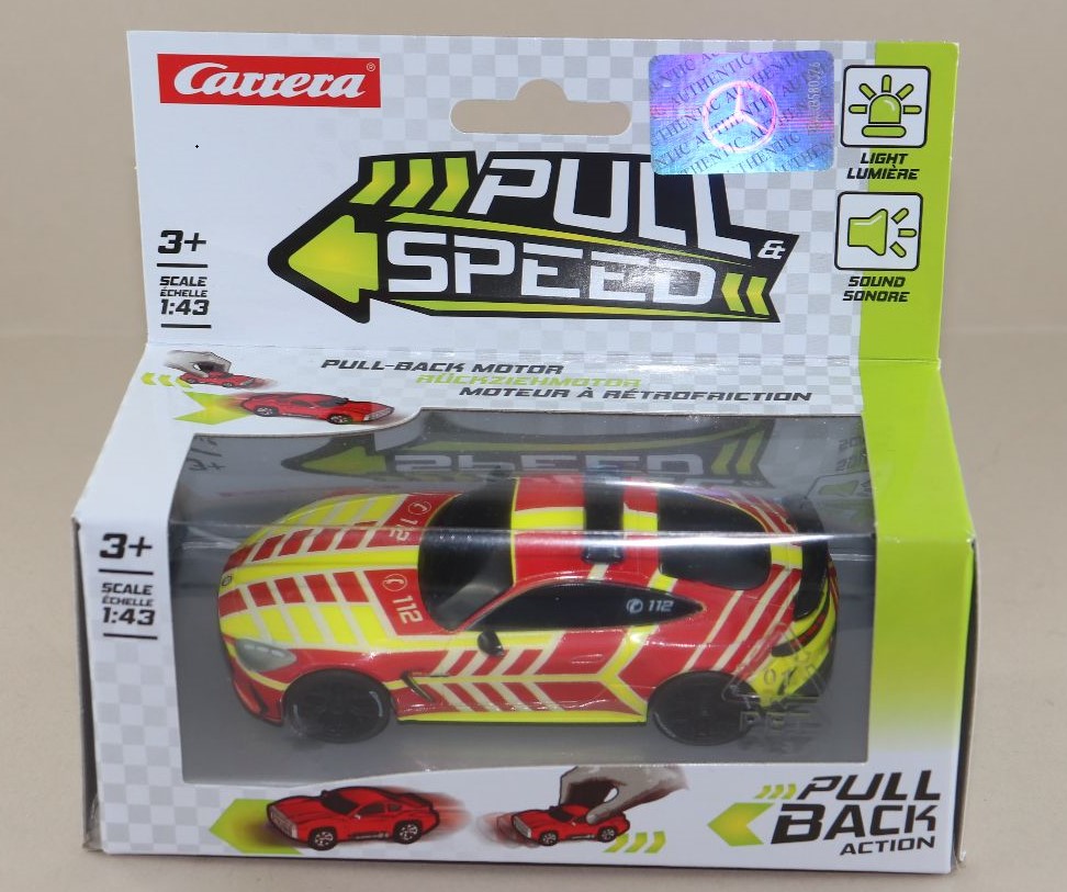 Carrera 17378 Pull & Speed Mercedes-AMG GT 63 "112 Emergency"