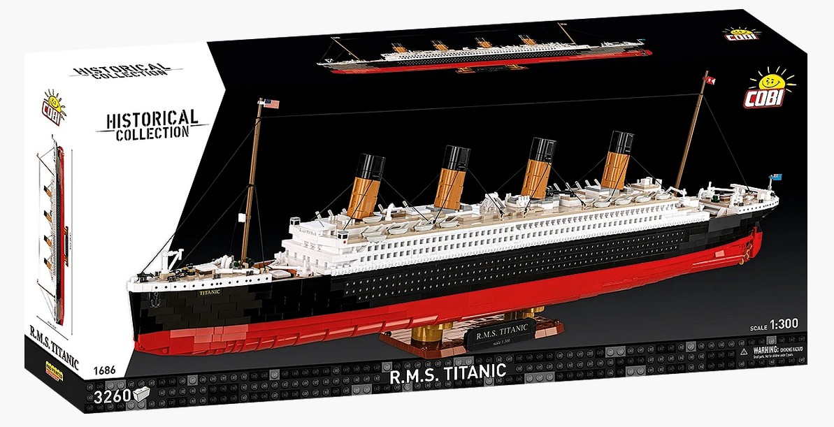 Cobi 1686 RMS Titanic 1:300 Modellbausatz Neu OVP