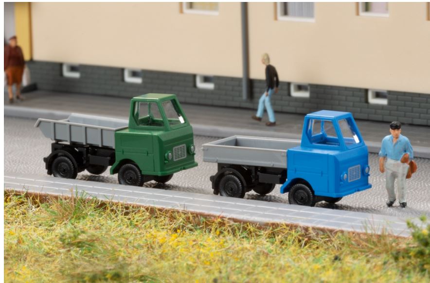 Auhagen 44656 Multicar M22  Muldenkipper und Pritsche - Spur N - Neu