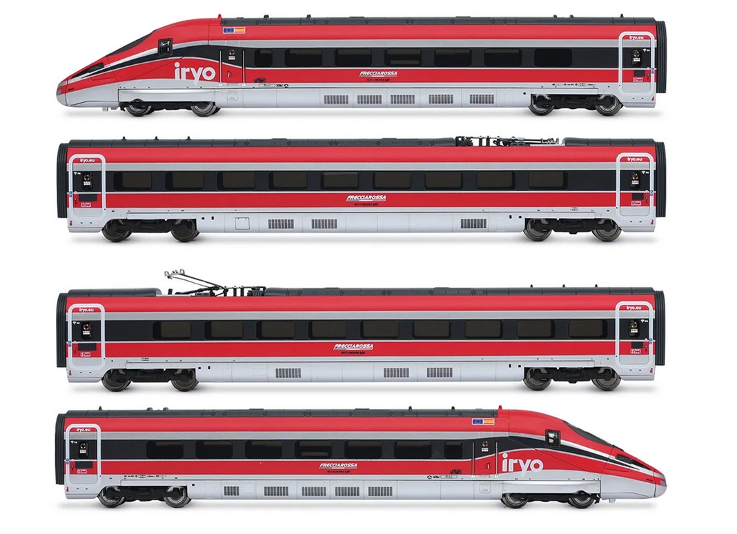 Arnold HN2622S Iryo 4-tlg Grundset „Frecciarossa 1000" Ep. VI Spur N