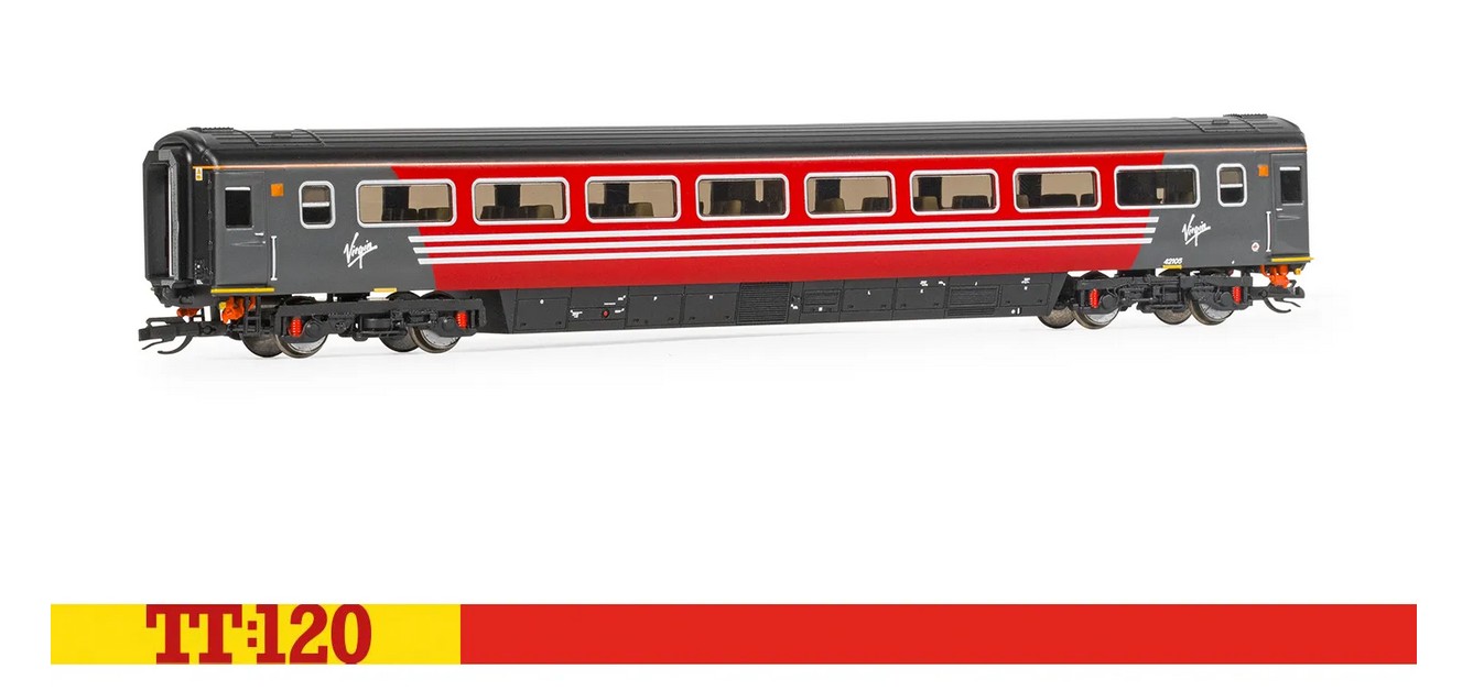 Hornby TT4047C Virgin HST Mk3 '42105' Trailer Standard Coach Spur TT