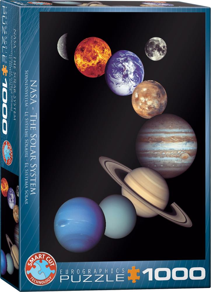 EUROGRAPHICS 6000-0100 NASA Sonnensystem 1000 Teile Puzzle