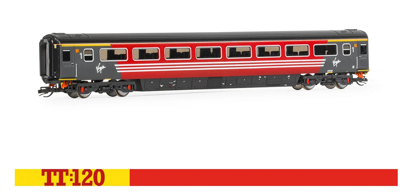Hornby TT4049A Virgin HST Mk3 '41059' Trailer First Coach 1:120 Spur TT