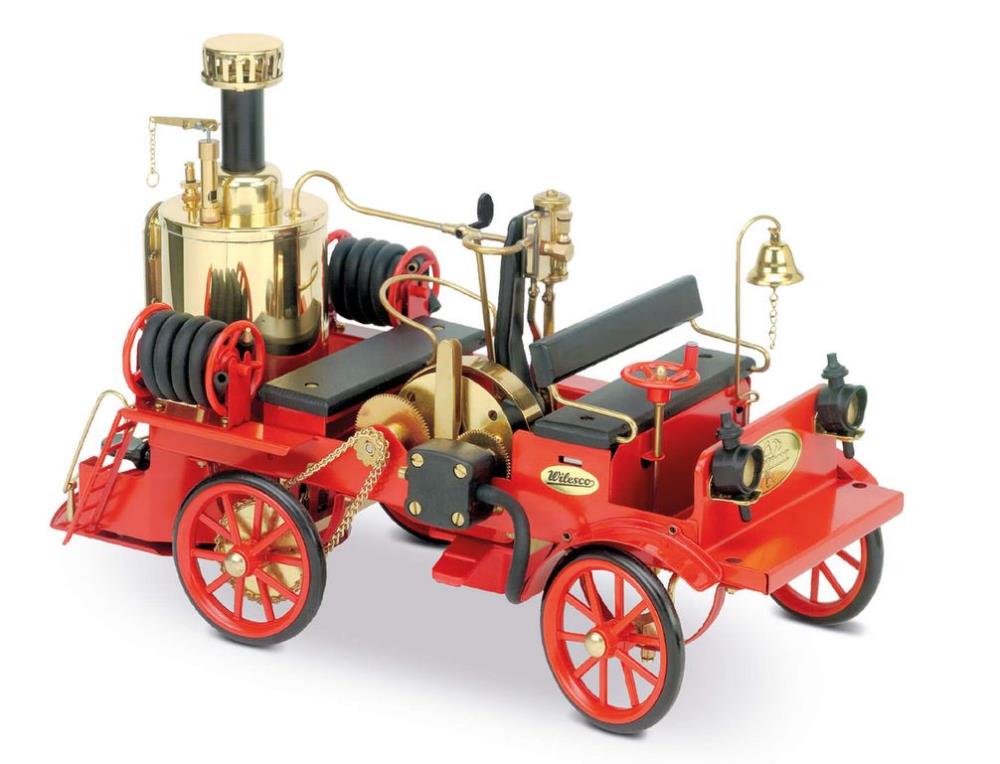 Wilesco 00305 Dampf-Feuerwehrauto D305 Neu OVP