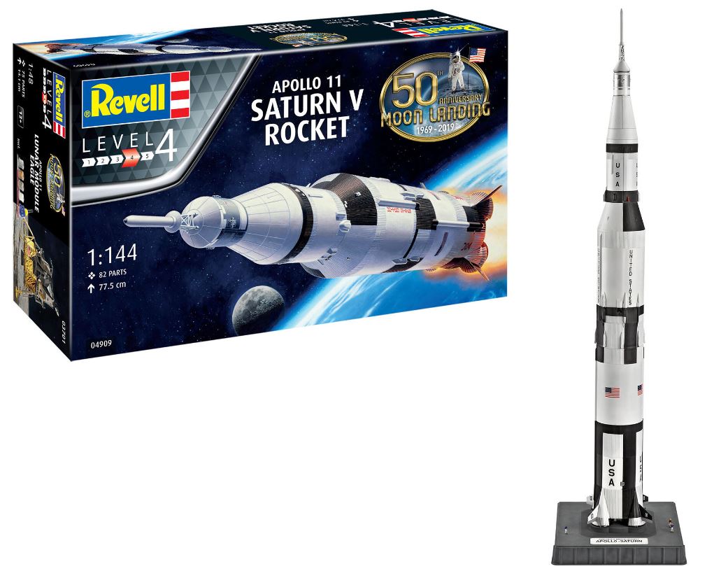 Revell 04909 Apollo Saturn V 1:144 Modellbausatz NEU OVP