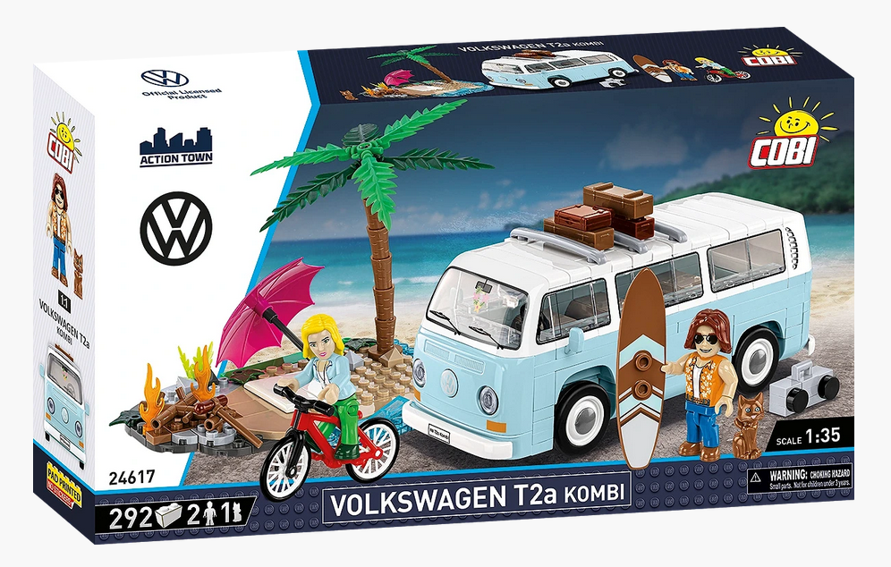 Cobi 24617 Volkswagen T2a Kombi 1:35 Bausatz Neu OVP