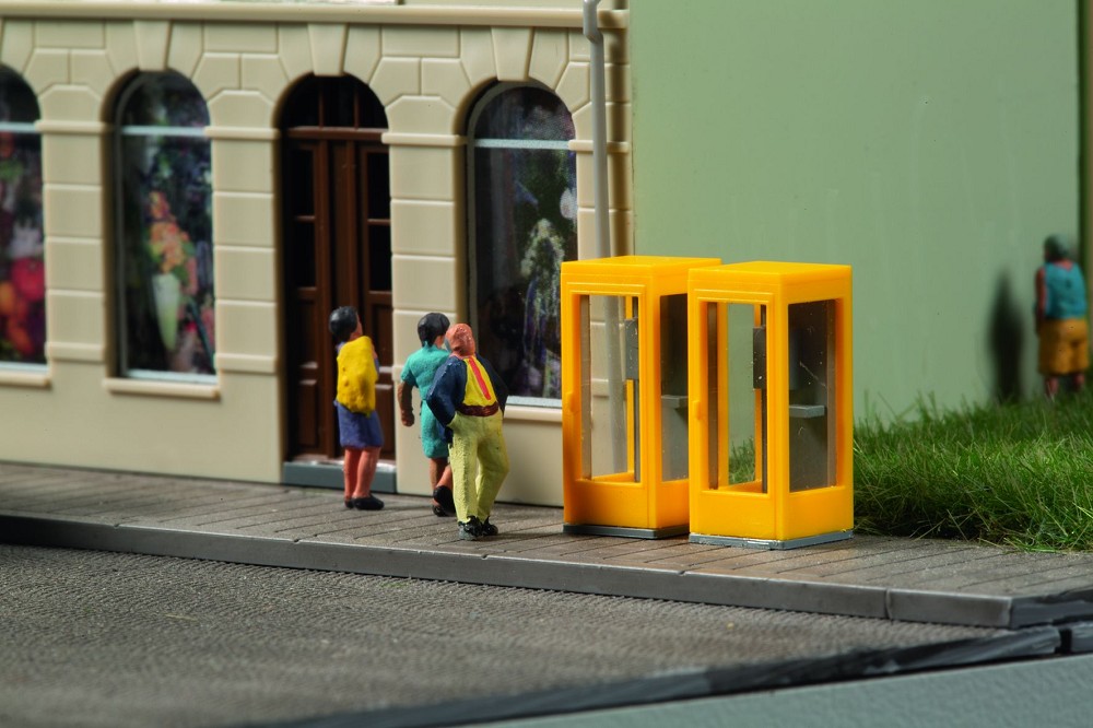 Auhagen 44652 Telefonzellen und Briefkästen