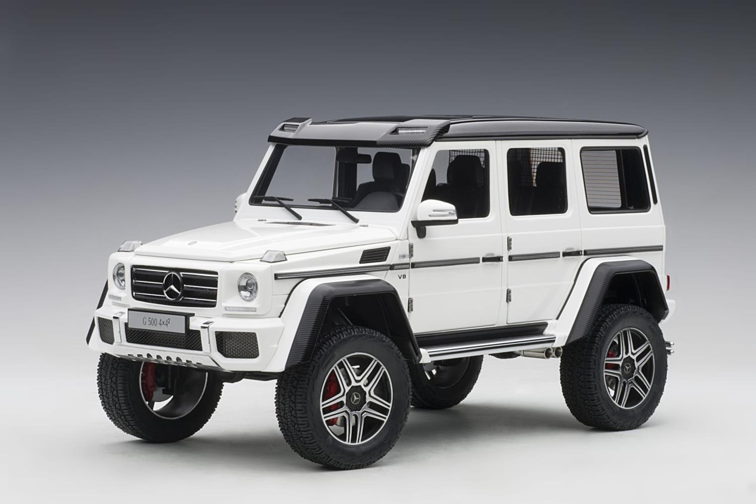 AUTOart 76316 Mercedes-Benz G 500 4x4-2 2016 gloss white 1:18