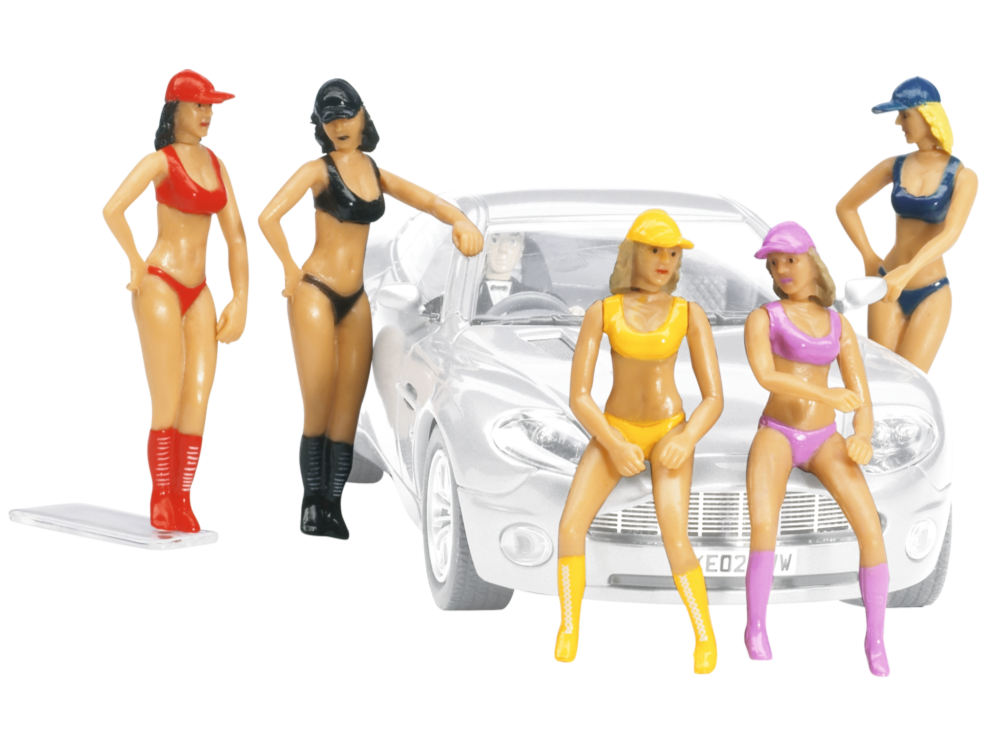 Carrera 20021114 Pit Babes 124/132 Evolution Strecken Zubehör NEU OVP