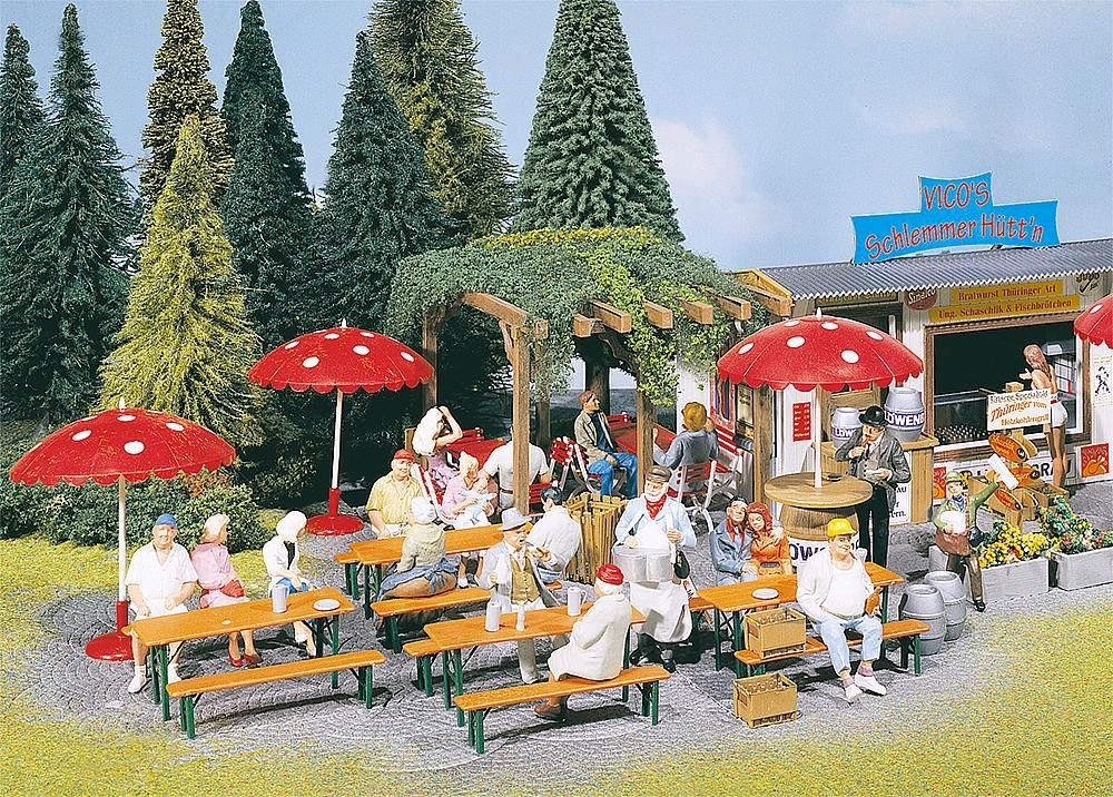 Pola 331765 Biergarten-Set 1:22,5 Spur G Neu OVP