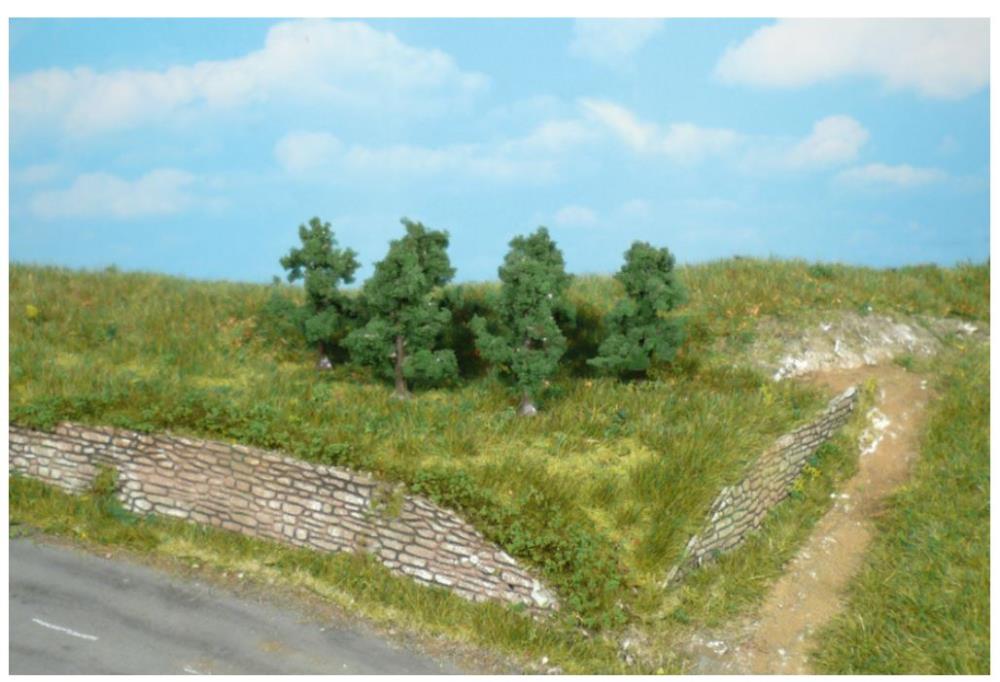 Heki 1162 6 Apfelbäume 4 cm - Neu - OVP