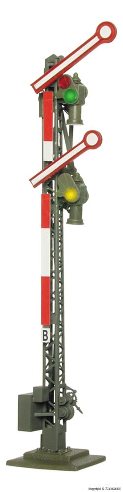 Viessmann 4901 Form-Hauptsignal mit 2 gekoppelten Flügeln Spur TT