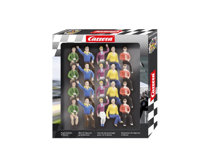 Carrera 20021129 Figurensatz Tribüne 124/132 Evolution Strecken NEU