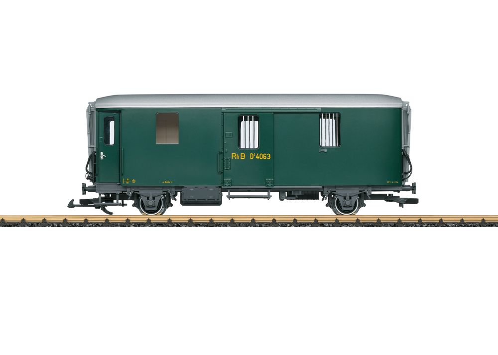 LGB 41843 RhB Gepäckwagen 1:22,5 Spur G Neu OVP