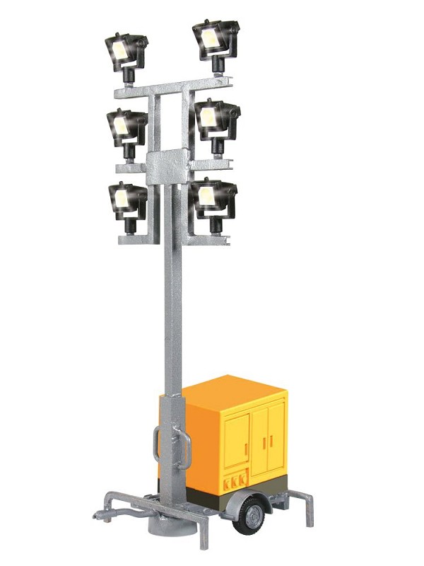 Viessmann 1343 H0 Leuchtgiraffe auf Anhänger mit 6 LEDs weiß