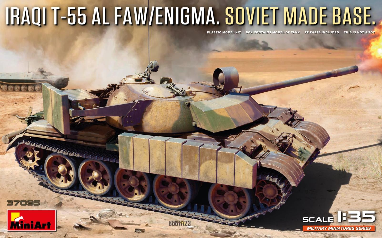 MiniArt 37095 T-55 Al Faw/Enigma. Sov. Version 1:35 Bausatz Neu