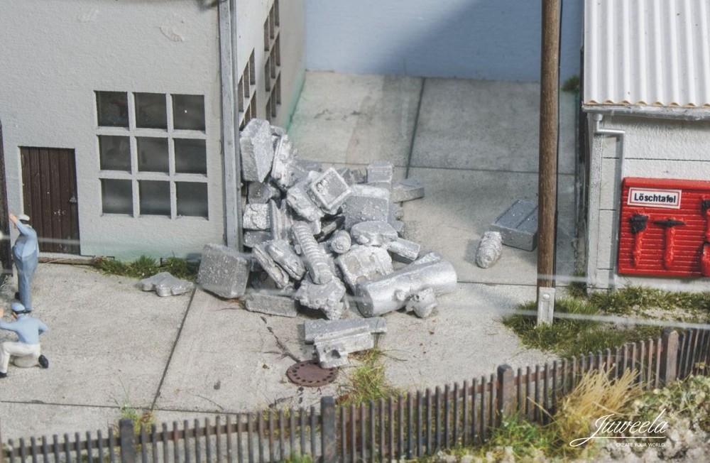 Juweela 21210 Metallschrott Alu, 25g (Miniatur)