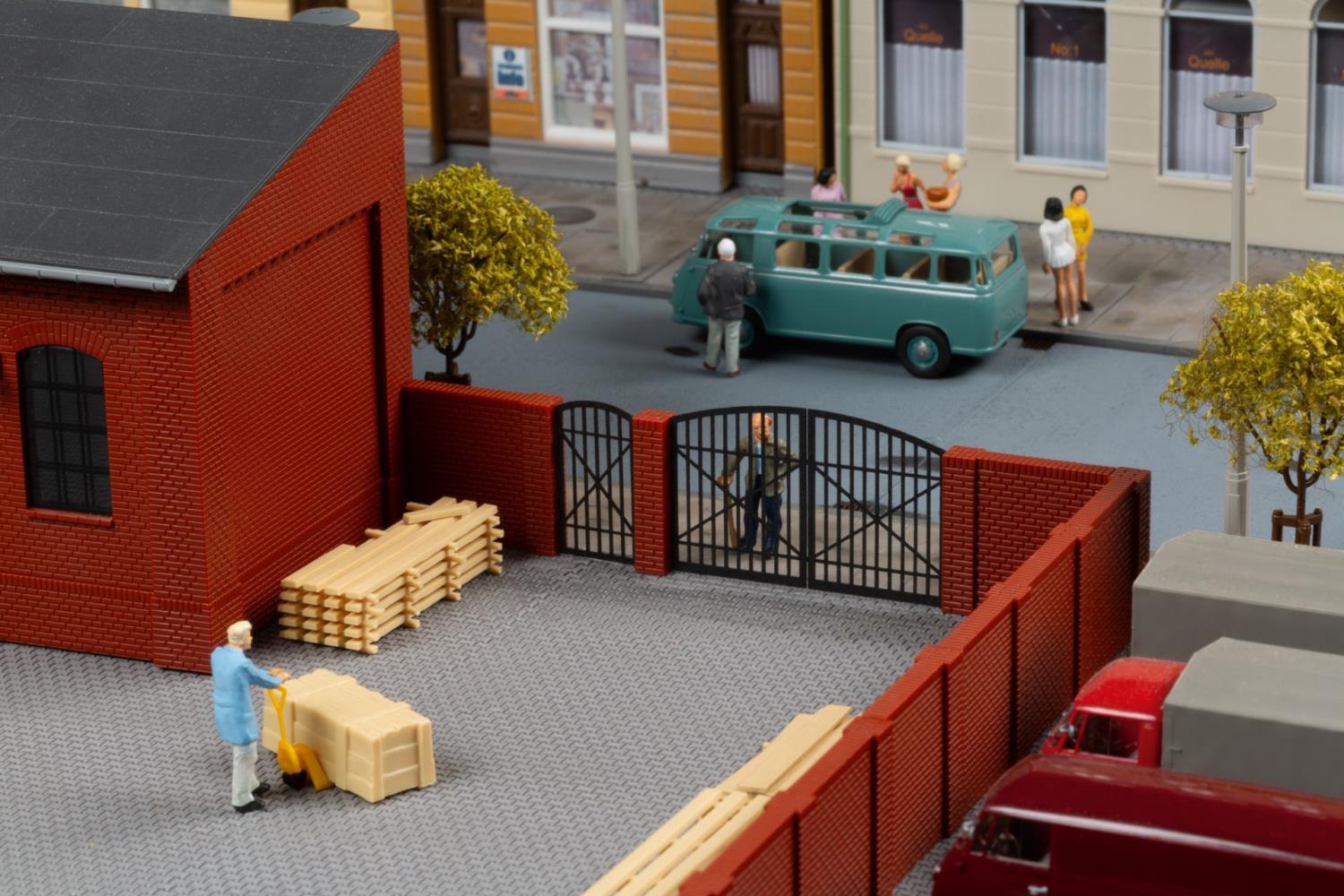 Auhagen 41681 Einfriedung 1:87 Spur H0 Bausatz Neu OVP