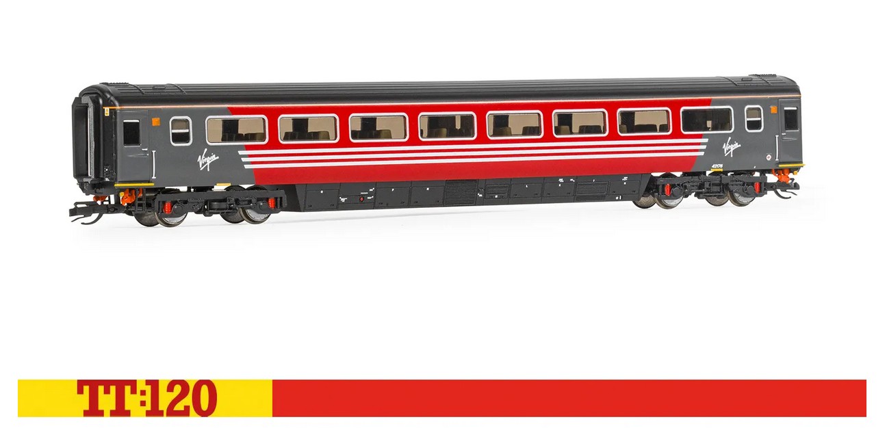 Hornby TT4047A Virgin HST Mk3 '42176' Trailer Standard Coach Spur TT